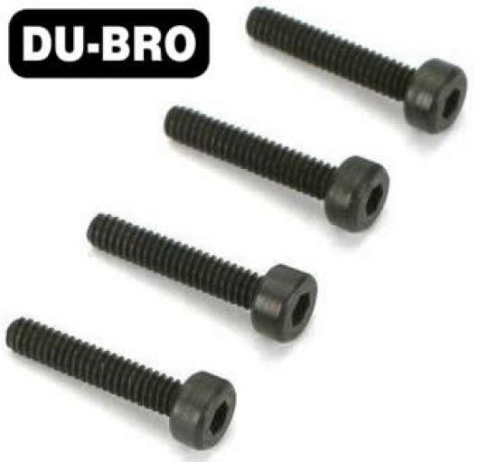 DU-BRO - DUB2117 - Screws - 2.5mm x 8 Socket Head Cap Screw (4 pcs per package)