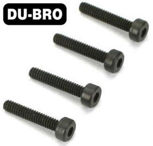 DU-BRO - DUB2118 - Screws - 2.5mm x10 Socket Head Cap Screw (4 pcs per package)