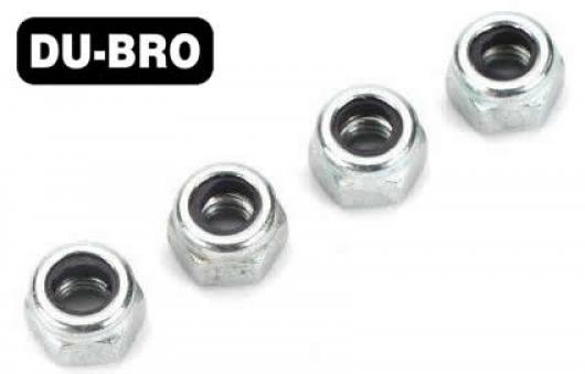 DU-BRO - DUB2101 - Nuts - 3mm Nylon Insert Lock Nuts (4 pcs per package)