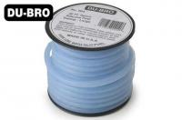 Fuel tube silicone - X-Large Flow - 7.2 x 4mm - 7.6m (25 ft) - blue
