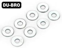Washers - 2.5mm Flat Washers (8 pcs per package)
