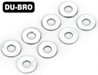 Washers - 2mm Flat Washers (8 pcs per package)