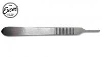 Tool - Scalpel Handle - Thin Stainless Steel Handle