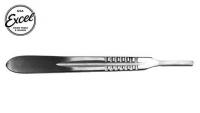Tool - Scalpel Handle - Thick Stainless Steel Handle
