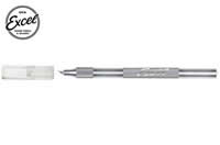 Tool - Swivel Knife - K4 - 360° - Light Duty - Round Aluminum - with safety cap