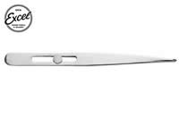 Tool - Tweezers - Stainless Steel - Pointed Slide Lock - 12.0cm
