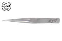 Tool - Tweezers - Fine Point - Hollow Handle - Polished - 12cm
