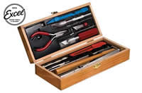 Werkzeug - Deluxe Eisenbahn Werkzeugsatz - Holzbox