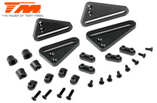 HARD Racing - HARD6551 - Starterbox - Replacement Part - Chassis Bracket