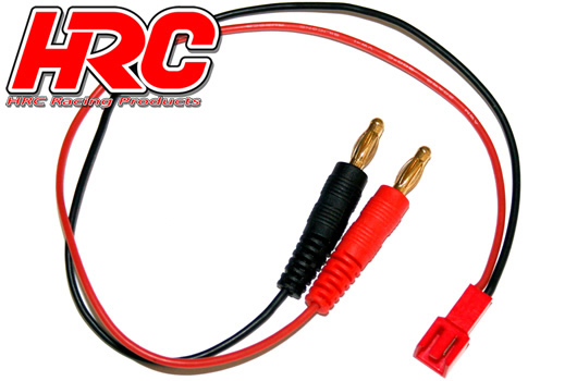 HRC Racing - HRC9116 - Câble de charge - doré - 4mm Bullet à Molex Micro - 300mm - Gold