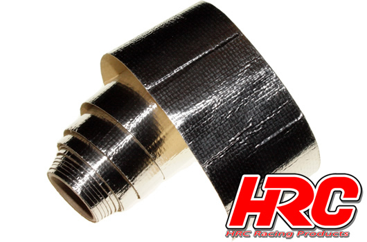 HRC Racing - HRC5001 - Bande autocollante en aluminium fibré - Parfait pour réparer les carrosseries (100x5cm)