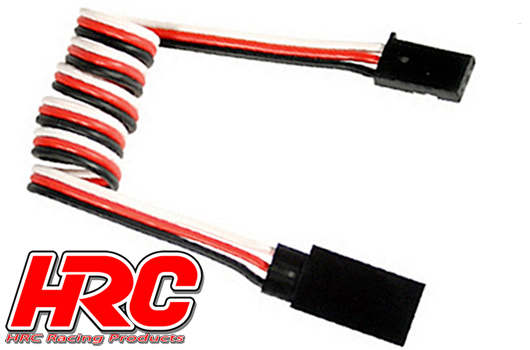 HRC Racing - HRC9234 - Prolongateur de servo - Mâle/Femelle - FUT type -  50cm Long-22AWG
