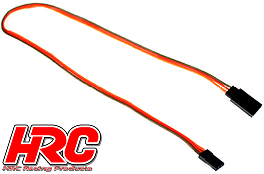 HRC Racing - HRC9242 - Prolongateur de servo - Mâle/Femelle - JR  -  30cm Long-22AWG