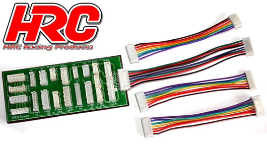 HRC Racing - HRC9306 - Charger accessory - 4 in 1 Balancer Adapter Board