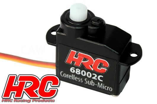 HRC Racing - HRC68002C - Servo - Analogico - Sub-Micro - 19x8x17mm / 2.2g  - 0.3kg/cm - Coreless