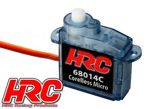 HRC Racing - HRC68014C - Servo - Analogico - 20x8x21mm / 4.4g - 0.7kg/cm - Coreless