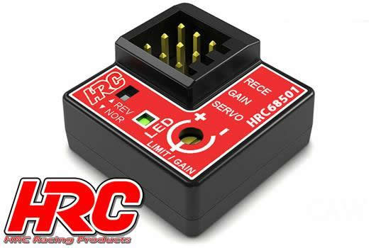 HRC Racing - HRC68501 - Gyro - RC Auto - Einstellbare Wirkung durch Sender