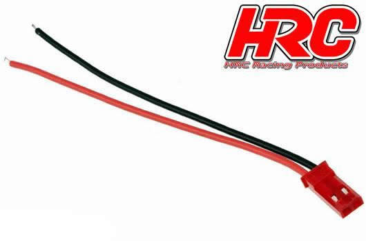 HRC Racing - HRC9277M - Câble d'accu - 22AWG - 20cm - Prise BEC mâle