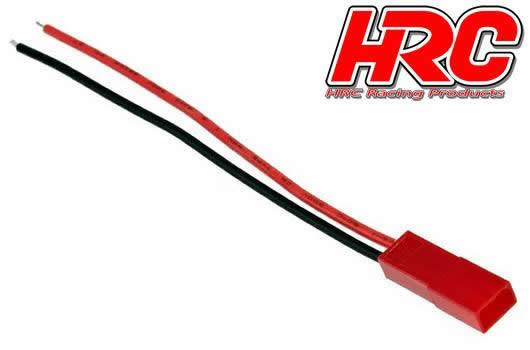 HRC Racing - HRC9277F - Câble d'accu - 22AWG - 20cm - Prise BEC femelle