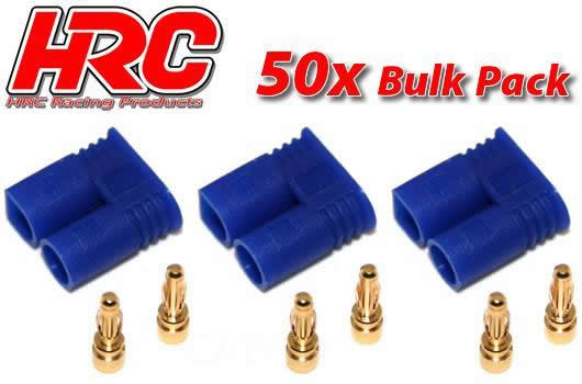HRC Racing - HRC9050C - Stecker - EC2 - männchen (50 Stk.) - Gold