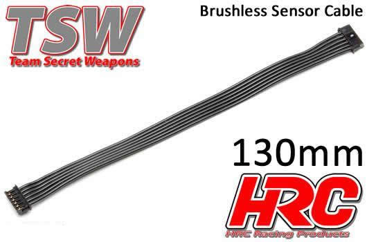 HRC Racing - HRC5701E - Câble plat de capteur Brushless  - 130mm