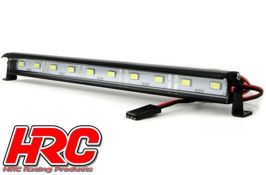 HRC Racing - HRC8726-10 - Light Kit - 1/10 or Monster Truck - LED - JR Plug - Multi-LED Roof Bar Light Block - 10 LEDs