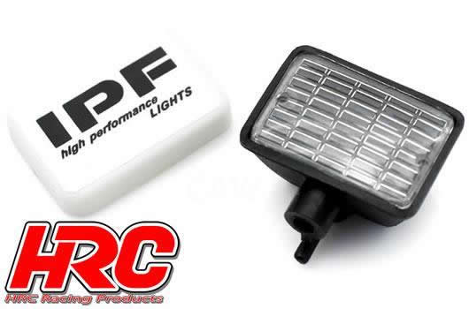 Light Kit - 1/10 or Monster Truck - LED - JR Plug - IPF Cover - 2x White LED