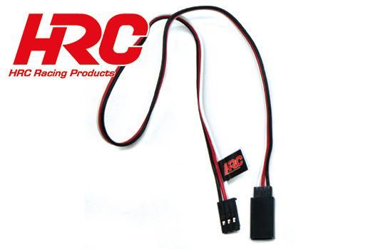 HRC Racing - HRC9233 - Servo Extension Cable - Male/Female - (FUT)  -  40cm Long - 22AWG