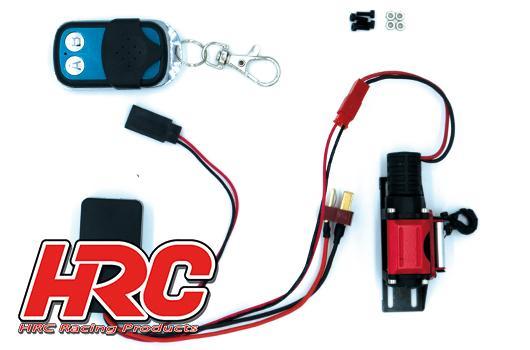 HRC Racing - HRC25001R - Pièces de carrosserie - Accessoires 1/10 - Scale - Treuil pour Crawler (avec emmeteur)