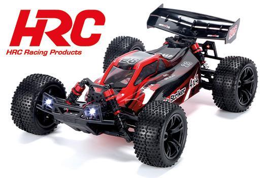 HRC Racing - HRC15001BL-1 - Car - 1/10 XL Electric - 4WD Buggy - RTR - HRC NEOXX - Brushless - Dirt Striker RED/BLACK