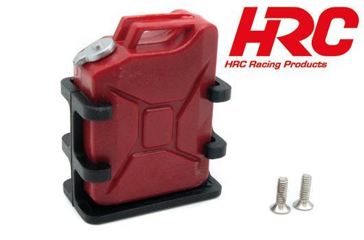 HRC Racing - HRC25269R - Body Parts - 1/10 Crawler - Scale - Fuel Tank - 39*29*15mm - Red