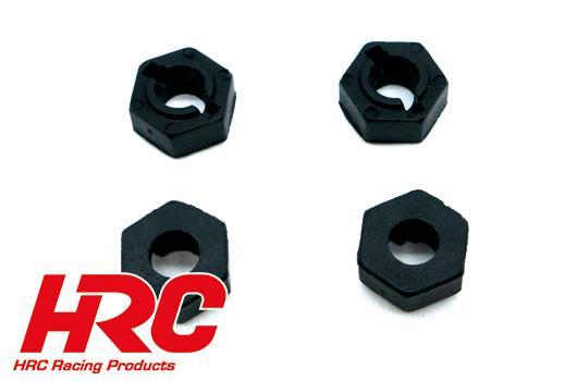 HRC Racing - HRC15-P007 - Pièce détachée - Dirt Striker & Scrapper - adaptateur roue 12mm (4 pcs)