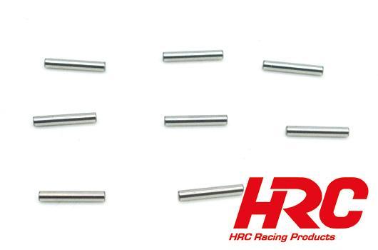 HRC Racing - HRC15-P130N - Pièce détachée - Dirt Striker & Scrapper - goupille - 2*9.8 (8 pcs)