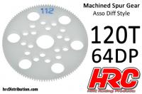 Corona - 64DP - Low Friction Machined Delrin - Diff Style - 120T