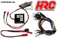 Light Kit - 1/10 TC/Drift - LED - JR Plug - Drift Flashing Kit - with mode selection