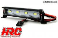 Light Kit - 1/10 or Monster Truck - LED - JR Plug - Multi-LED Roof Bar Light Block - 4 LEDs
