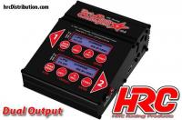 Caricabatterie - 12/230V - HRC Dual-Star Charger V1.0 - Max 2x 100W