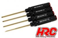 Tool Set - HRC - Titanium - Hex Wrench 1.5 / 2 / 2.5 / 3mm