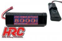 Battery - 7 cells - HRC Power Batteries - NiMH - 8.4V 5000mAh - Hump Stick - Ultra T 