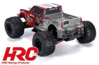 Car - 1/10 XL Electric - 4WD Monster Truck - RTR - HRC NEOXX - Brushed - Scrapper RED/BLACK