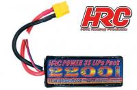Battery - LiPo 3S - 11.1V 2200mAh 70C - No Case - XT60 - 90x35x26mm
