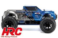 Car - 1/10 XL Electric - 4WD Monster Truck - RTR - HRC NEOXX - Brushed - Scrapper BLUE/BLACK