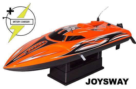 Joysway - JOY8206V3 - Race Boat - Electric - RTR - Offshore Lite Warrior V3  - with 7.4V 800mAh Li-Ion & AC Balance Charger