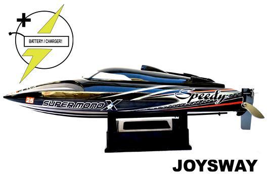 Joysway - JOY8209V2 - Barca da corsa - Elettrico - RTR - Super Mono X V2 - HRC COMBO - 11.1V 2500mAh 40C LiPo 35C & AC Balance Charger