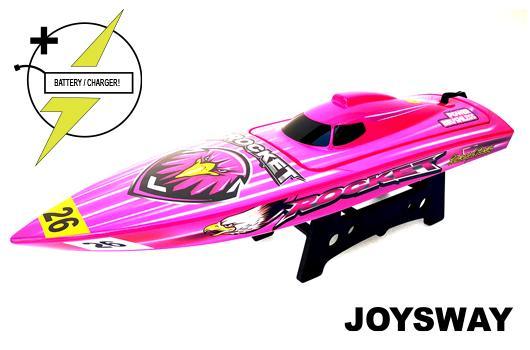 Joysway - JOY8651V2-PLUS - Barca da corsa - Elettrico - RTR - Rocket V2 - BRUSHLESS  - HRC COMBO - 11.1V 2500mAh 40C LiPo & AC Balance Charger