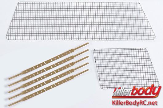 KillerBody - KBD48048 - Body Parts - 1/10 Short Course - Scale - Protection Net (metal)