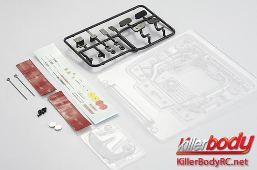 KillerBody - KBD48192 - Pièces de carrosserie - 1/10 Touring / Drift - Scale - Moteur de Touring Car