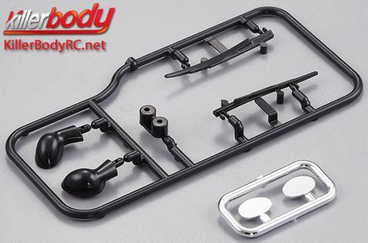 KillerBody - KBD48305 - Body Parts - 1/10 Touring / Drift - Scale - Plastic Parts for Alfa Romeo TZ3 Corsa