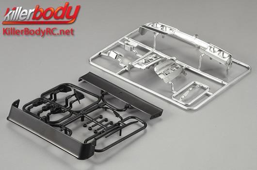 KillerBody - KBD48478 - Body Parts - 1/10 Touring / Drift - Scale - Plastic Parts Set for Alfa Romeo 155 GTA