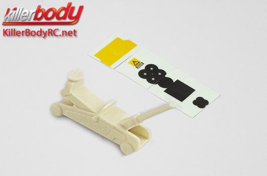 KillerBody - KBD48545 - Elementi di scenario - 1/10 accessorio - Scale - Lifting Jack